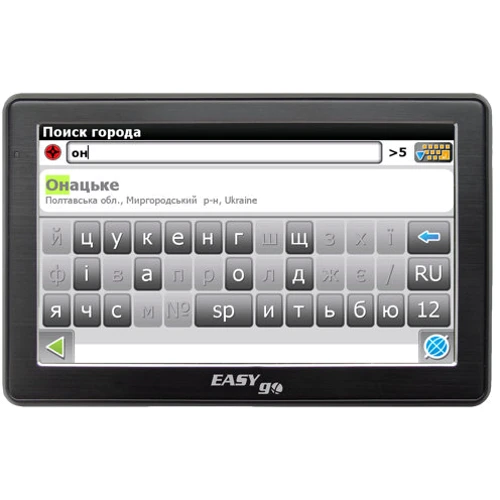 EasyGo 550B Libelle: Слот для карт пам'яті MicroSD