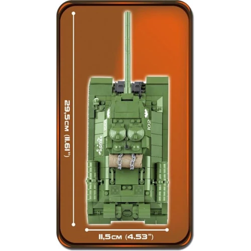 Конструктор COBI Чотири танкісти і собака, 530 деталей (COBI-2486A): Серія Small Army