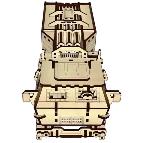 Деревянный конструктор Pazly HIMARS 272 деталей (UPZ-004) фото 5
