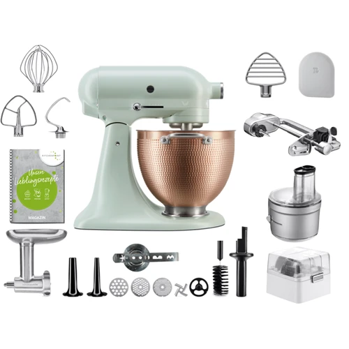 Кухонный комбайн KitchenAid Artisan 5KSM180LEELB: Конструкция стационарный
