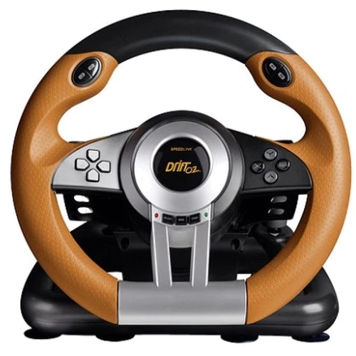 Игровой руль SpeedLink Drift O. Z. Racing Wheel PC (SL-6695-BKOR-01): Тип аксессуара Рули