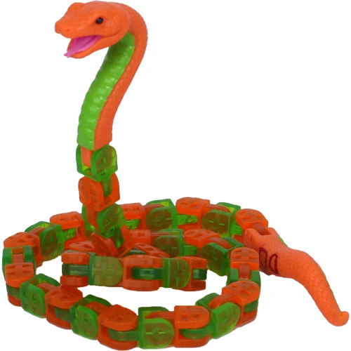 Игрушка Zing Klixx Creaturez Fidget Питон зелено-красный (KX130P_A): Тип Игровая фигурка