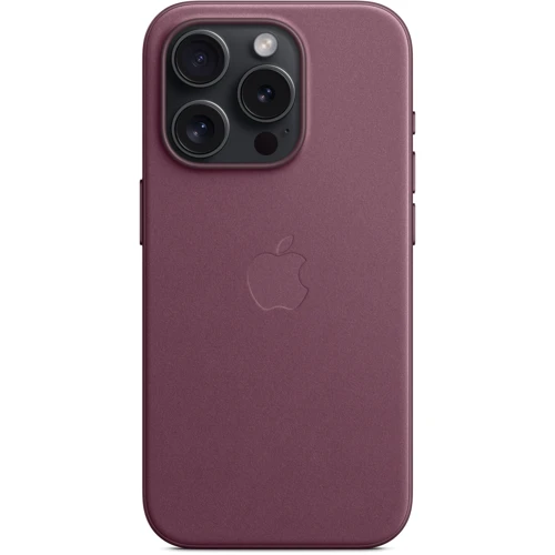 Чехол для iPhone Apple iPhone 15 Pro FineWoven Case with MagSafe - Mulberry (MT4L3ZM/A) фото 5
