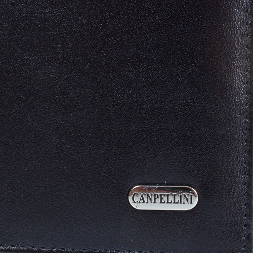 Мужское портмоне Canpellini черное (SHI505-1): Формат кошелька Вертикальный