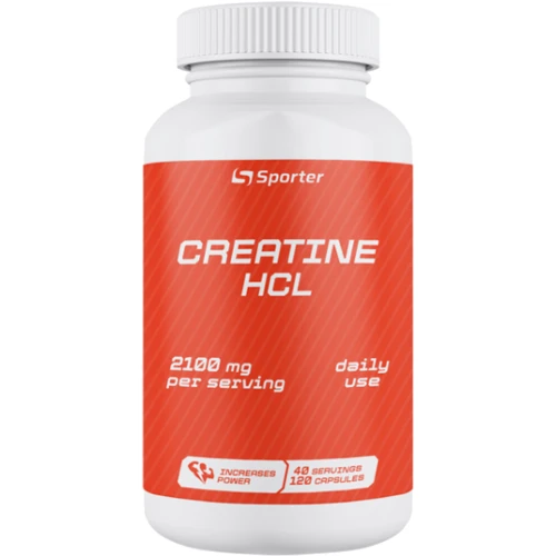 Креатин Sporter Creatine HCL 2100 120 caps / 40 servings