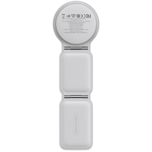 Держатель Baseus Car Holder Magnetic C02 Mega Wireless Charging 15W White (C40169003211-00) for Apple iPhone 16 I 15 I 14 I 13 I 12 series фото 11