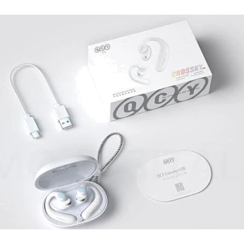 Наушники QCY T15 White: Тип крепления крепление на ушах