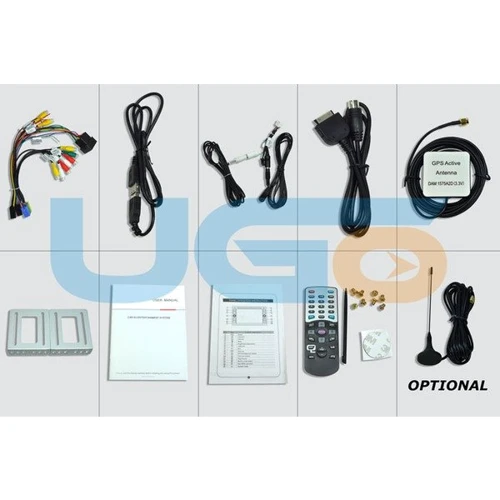 UGO Digital Universal 2 din (AD-6500): Дисплей cенсорный 6.2" 800х480 точек