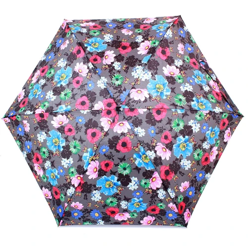 Парасолька жіночий механічний Fulton різнокольоровий (FULL501-Colour-burst-flor)