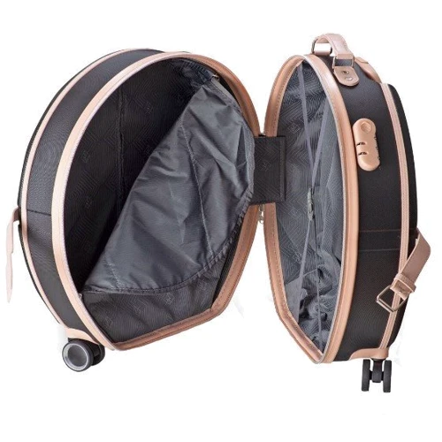 Чемодан Semi Line 20" (S) Black/Pink Cream черно-розовый (T5671-2): Пол Унисекс