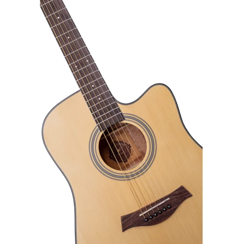 Акустична гітара Alfabeto SPRUCE WS41 (Satin) + чохол: Тип кріплення грифа Вклеенный