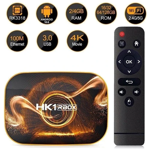 Приставка Smart TV HK1 RBOX W2 (4GB/32GB): Оперативная память, ГБ 4