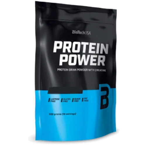 Протеин Biotech Protein power 500 g / 16 servings / Strawberry-banana