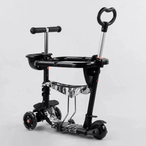 Самокат Best Scooter с защитным бампером черный (S 0203): Максимальная допустимая нагрузка, кг 60
