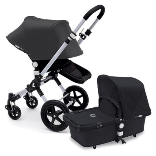 Универсальная коляска 2 в 1 Bugaboo Cameleon 3 Plus Alu /Black, черный на серебряной раме: Тип коляски универсальная коляска (2-в-1)