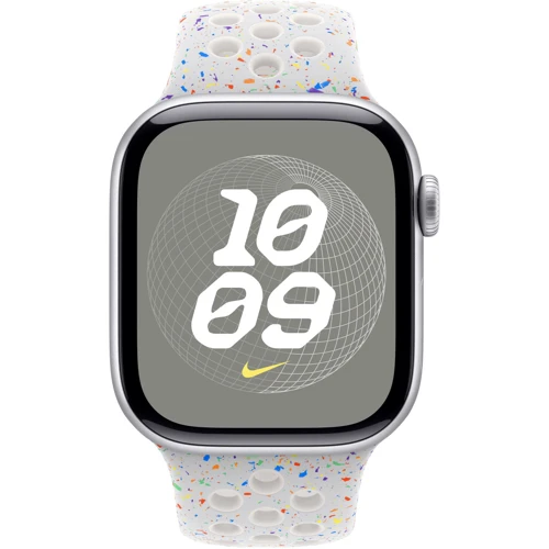 Apple 40mm Pure Platinum Nike Sport Band - S/M (MC1V4ZM/A): Сумісність Apple Watch 41mm, Apple Watch 40mm, Apple Watch 38mm