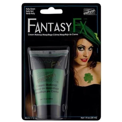 Mehron Fantasy FX, Kelly Green Грім на водній основі (Ірландський зелений) 30 ml фото 1