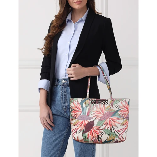 Женская сумка тоут Guess Uptown Chic разноцветная (HWPF7301230-PMM): Тип Сумки