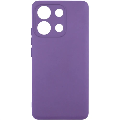 Чехол для телефонов TPU Case Getman Liquid Silk Full Camera Amethyst for Xiaomi Redmi Note 13 Pro 4G / Poco M6 Pro 4G / Note 14S: Совместимость Xiaomi Redmi Note 13 Pro 4G / Poco M6 Pro 4G / Note 14S
