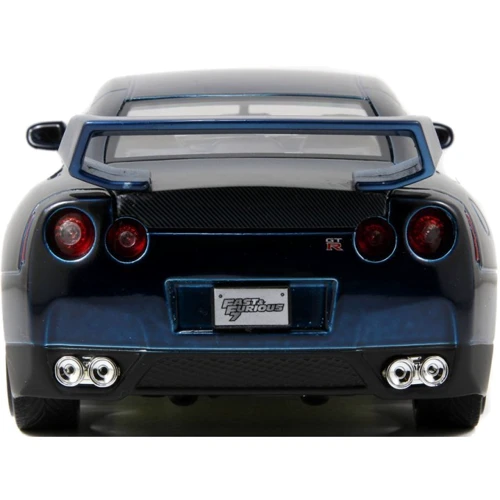 Машина металева Jada Форсаж Nissan GT-R 2009 Синя 1:24 (253203008): Масштаб 1:24