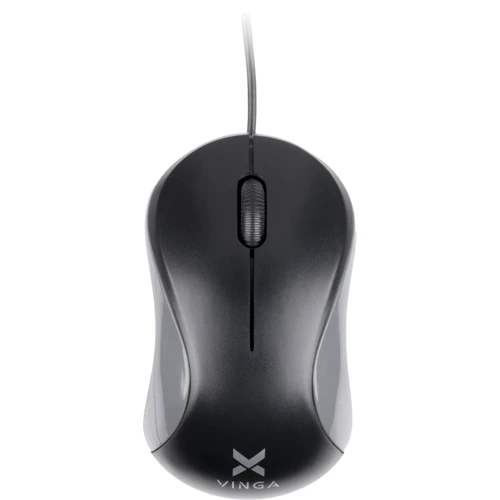 Мышь Vinga MS-882 black - gray: Длина кабеля 1,5 м