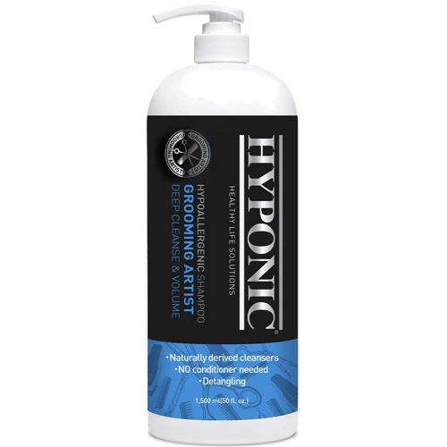 Шампунь для собак Глубокое очищение и Объем Hyponic Grooming Artist Shampoo Deep Cleanse & Volume 1.5 л (H1SH2DV1500HYKNN)