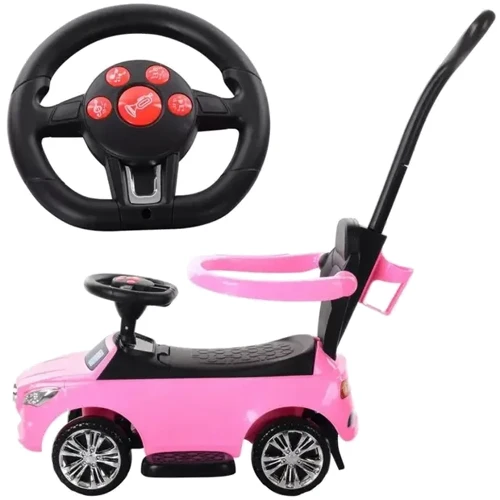 Каталка-толокар Bambi Racer 2 в 1 розовый (M 3503C-8)