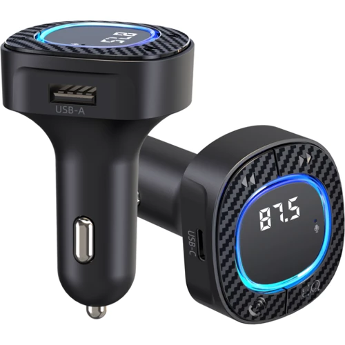 FM-трансмітер Inspire C42 MP3 3.1 Black (FM-C42)