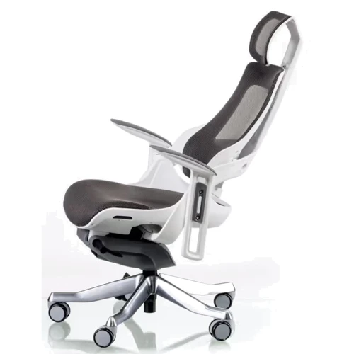 Кресло офисное Special4You Wau Charcoal Network White (E5319): Материал обивки Ткань, С сеткой