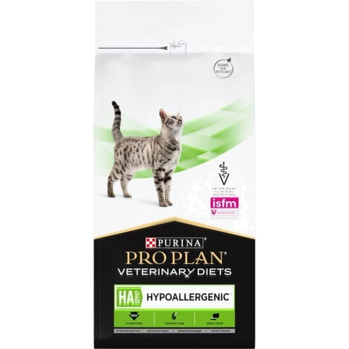Сухий корм для кішок Pro Plan Veterinary Diets HA Hypoallergenic 1.3 кг (7613287597458): Тип Сухий корм