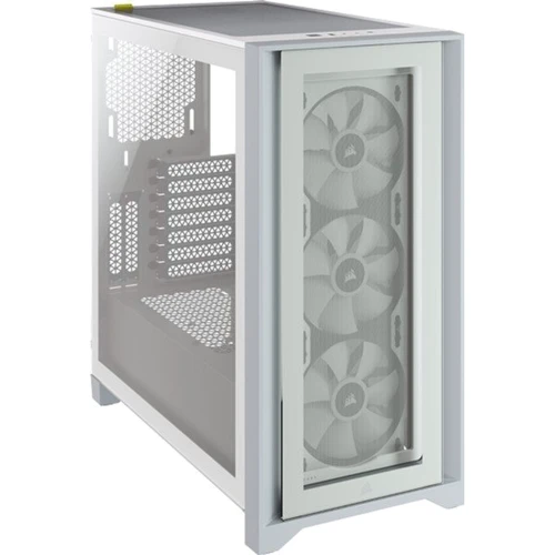 Корпус Corsair iCUE 4000X RGB Tempered Glass White (CC-9011205-WW): Типорозмір Midi-Tower