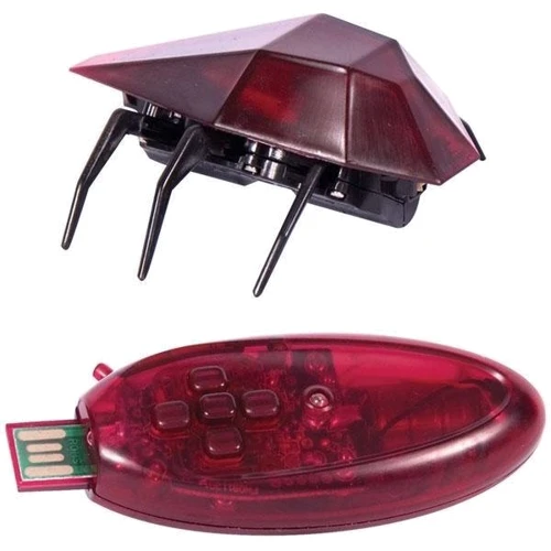 Мікро-робот Desk Pets Skitterbot червоний (1831-red)