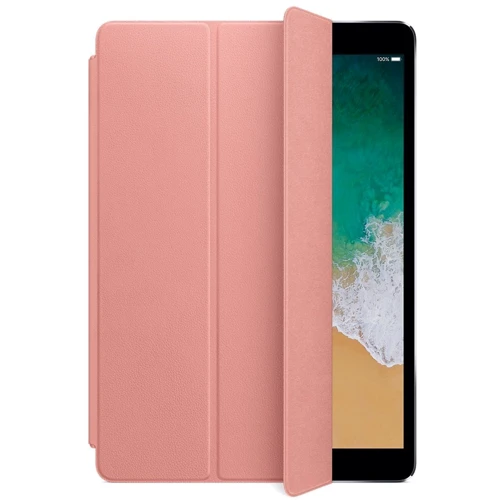 Аксессуар для iPad Apple Leather Smart Cover Soft Pink (MRFK2) for iPad 10.2" 2019-2020/iPad Air 2019/Pro 10.5" фото 4