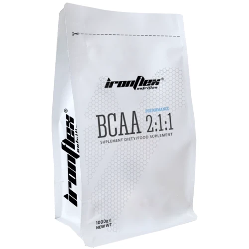 Аминокислота для спорта IronFlex BCAA 2-1-1 Performance 1000 g / 200 servings / fruit punch