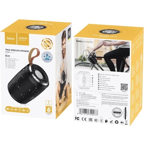 Акустика Hoco BS39 Cool Freedom Black: Совместимость Android, iOS