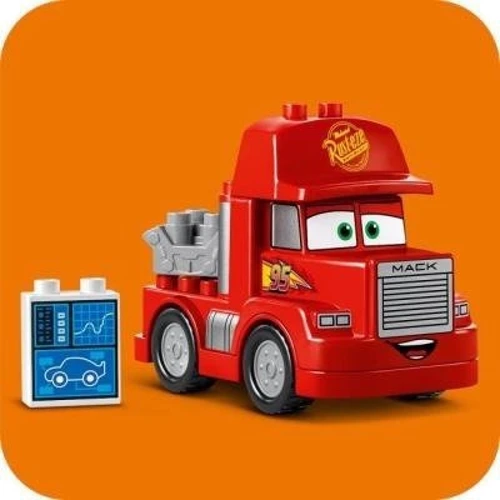 Конструктор LEGO DUPLO Disney Мак на гонках (10417): Количество деталей, шт. 14