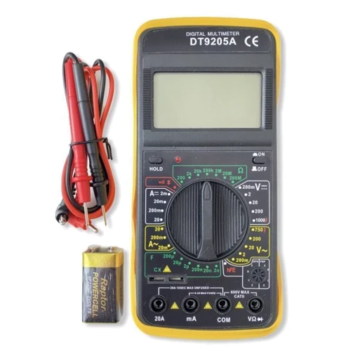 Digital Multimeter DT-9205A: Тип Мультиметр цифровой