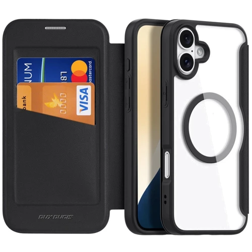 Чехол для iPhone Dux Ducis Skin X Pro with MagSafe Black for iPhone 16