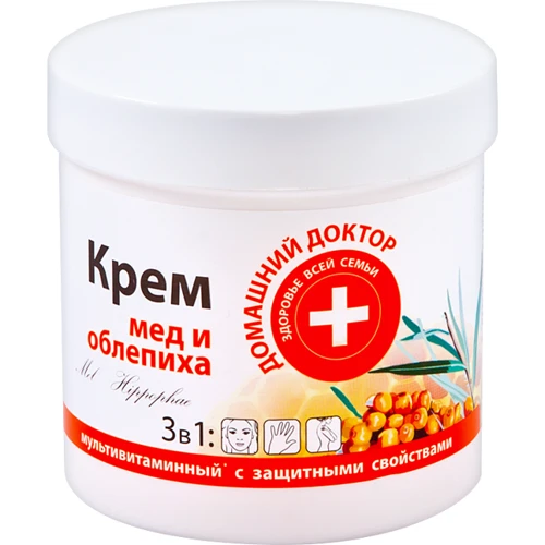 

Домашний Доктор Крем для тела мед и облепиха 250 ml