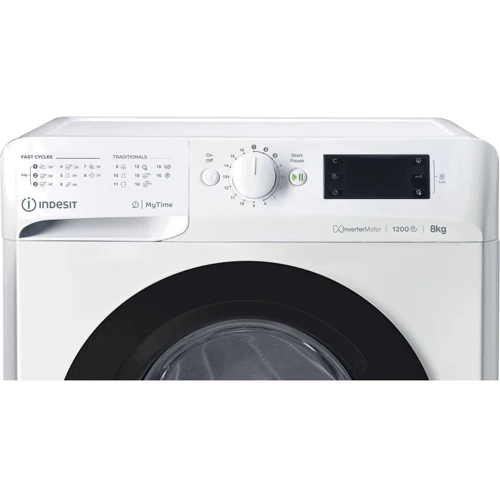Стиральная машина Indesit OMTWE 81283 WK: Загрузка белья (стирка), кг 8