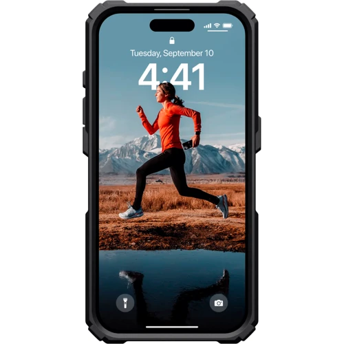 Чохол для iPhone Urban Armor Gear UAG Plasma XTE Magsafe Black/Orange (114442114097) for iPhone 15 Pro фото 8