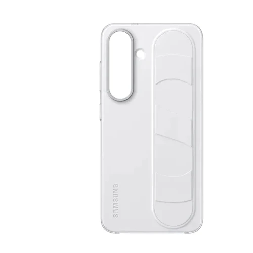 Чехол для телефонов Samsung Standing Grip Case White (EF-GS931CWEGWW) for Samsung S931 Galaxy S25: Материал поликарбонат / силикон