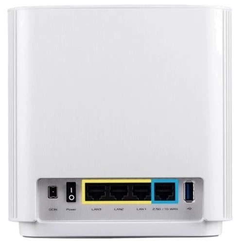 Маршрутизатор Wi-Fi ASUS ZenWiFi XT8 2PK V2 white: Количество LAN портов 3