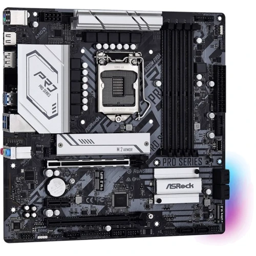 ASRock B560M Pro4: Оперативная память 4xDDR4 4800 МГц, до 128 ГБ