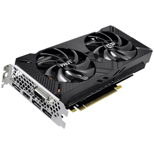 Видеокарта Palit GeForce RTX 2070 Dual (NE62070015P2-1062A): Объем памяти, Гб 8