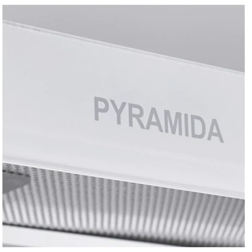 Витяжка Pyramida TL full glass 60 INOX WHITE фото 6