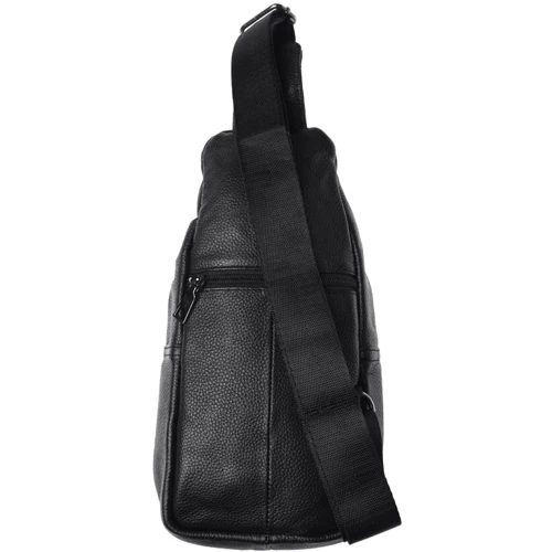 Мужская сумка-слинг Keizer черная (K118-black): Страна производитель Тайвань