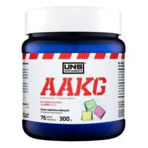 Аминокислота для спорта UNS AAKG 300g/ 75servings/ Lime