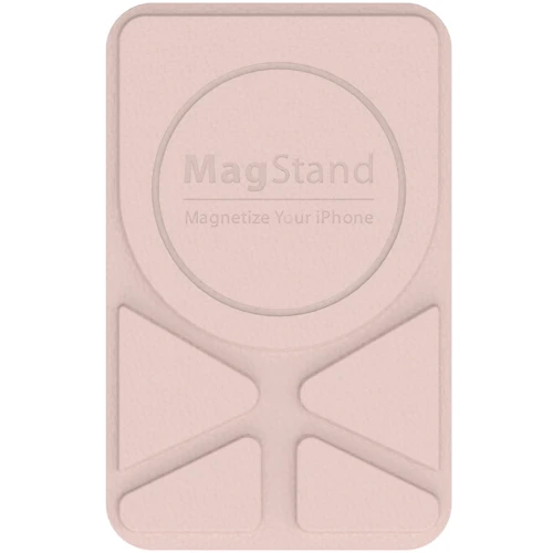 Аксессуар для iPhone Switcheasy MagStand Leather Stand Pink Sand (GS-103-158-221-140) for iPhone 12/13 Series фото 5