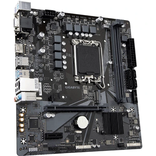 GIGABYTE H610M H V2 DDR4: Разъемы на плате USB 3.2 Gen 1, USB 2.0